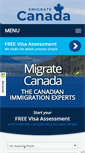 Mobile Screenshot of emigratecanada.com